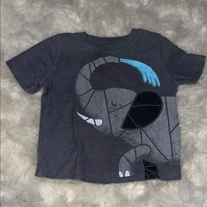 Jumping Beans Gray Elephant Graphic Tee